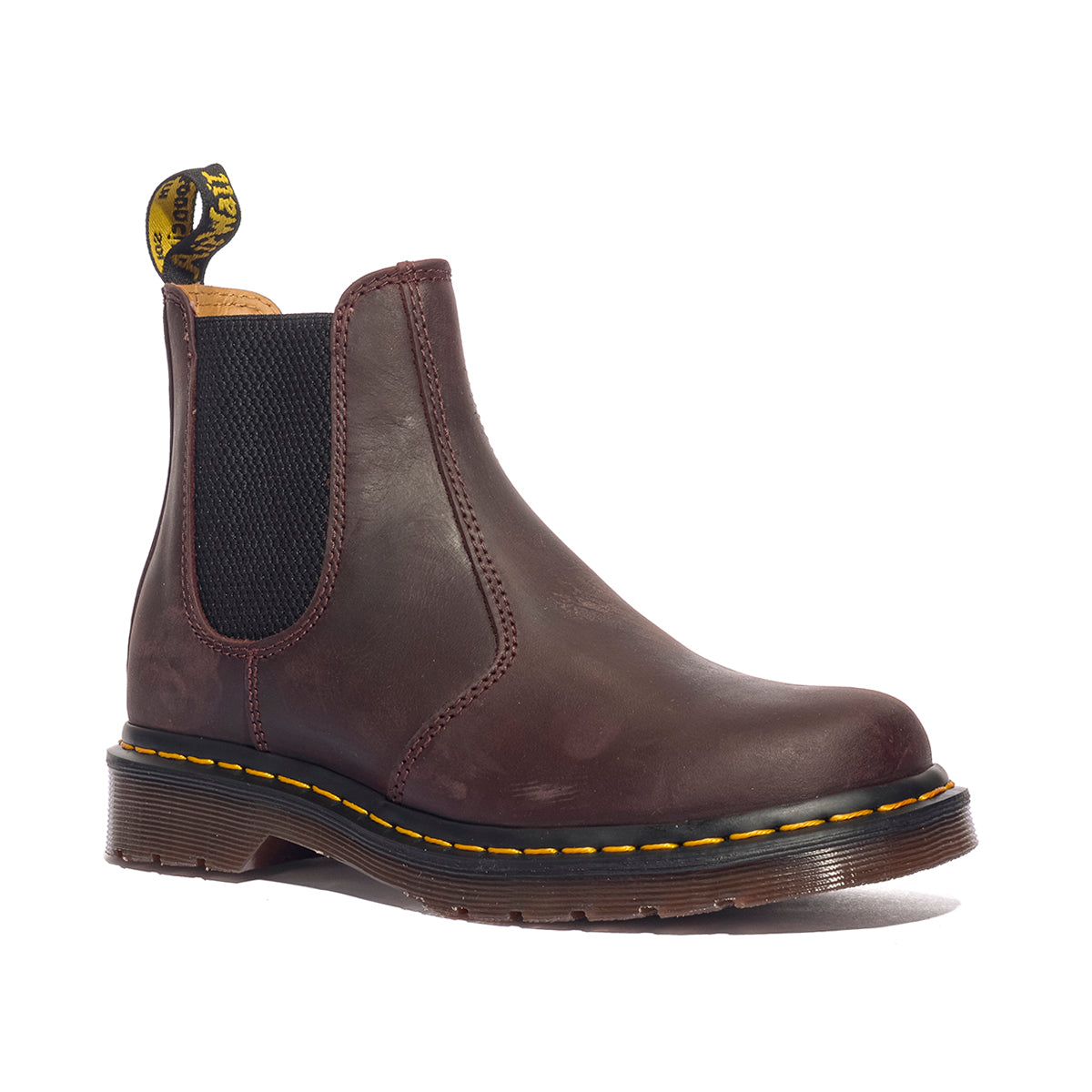 DR MARTENS 27486600 Ys Cherry Red Crazy Horse Stivaletti Unisex 