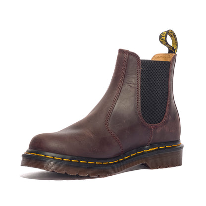 DR MARTENS 27486600 Ys Cherry Red Crazy Horse Stivaletti Unisex 