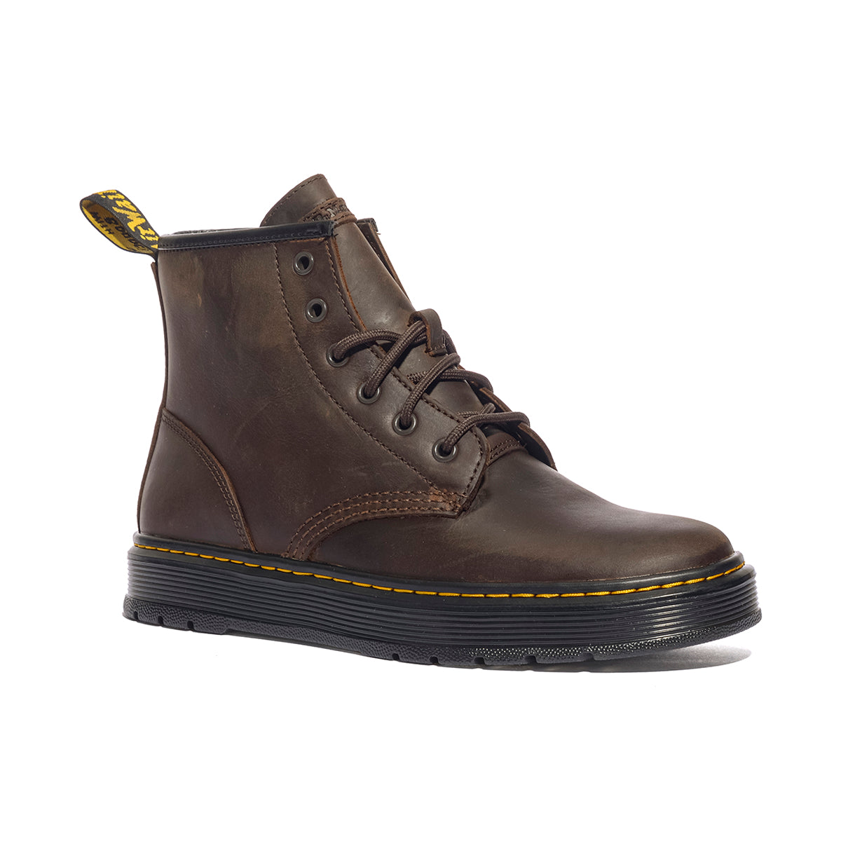 DR MARTENS 41681200 Dark Brown Crazy Horse Stivaletti Unisex 
