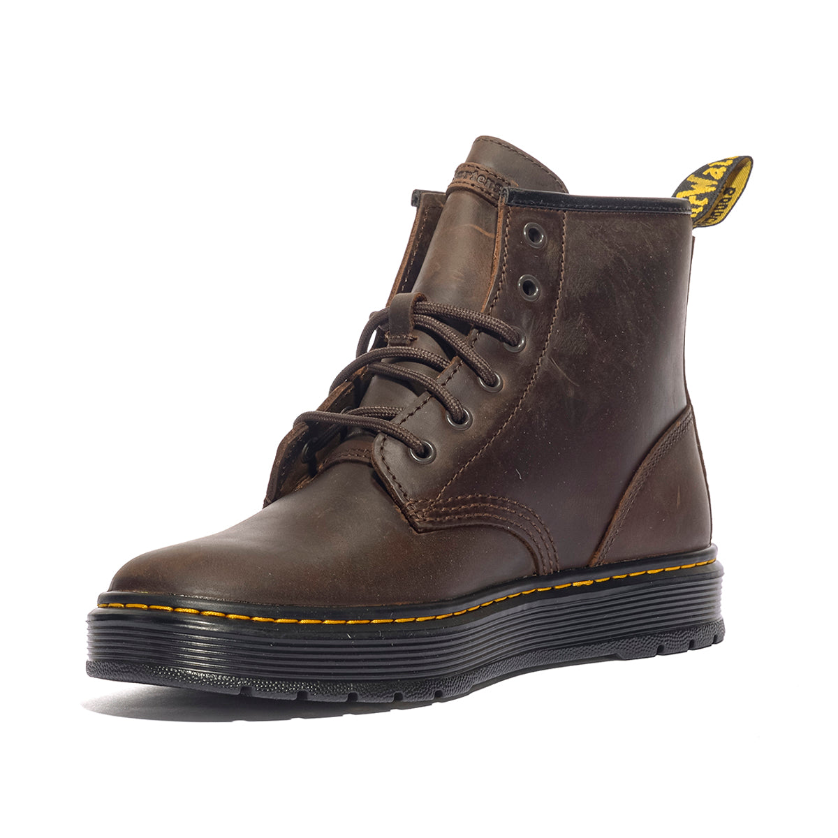 DR MARTENS 41681200 Dark Brown Crazy Horse Stivaletti Unisex 