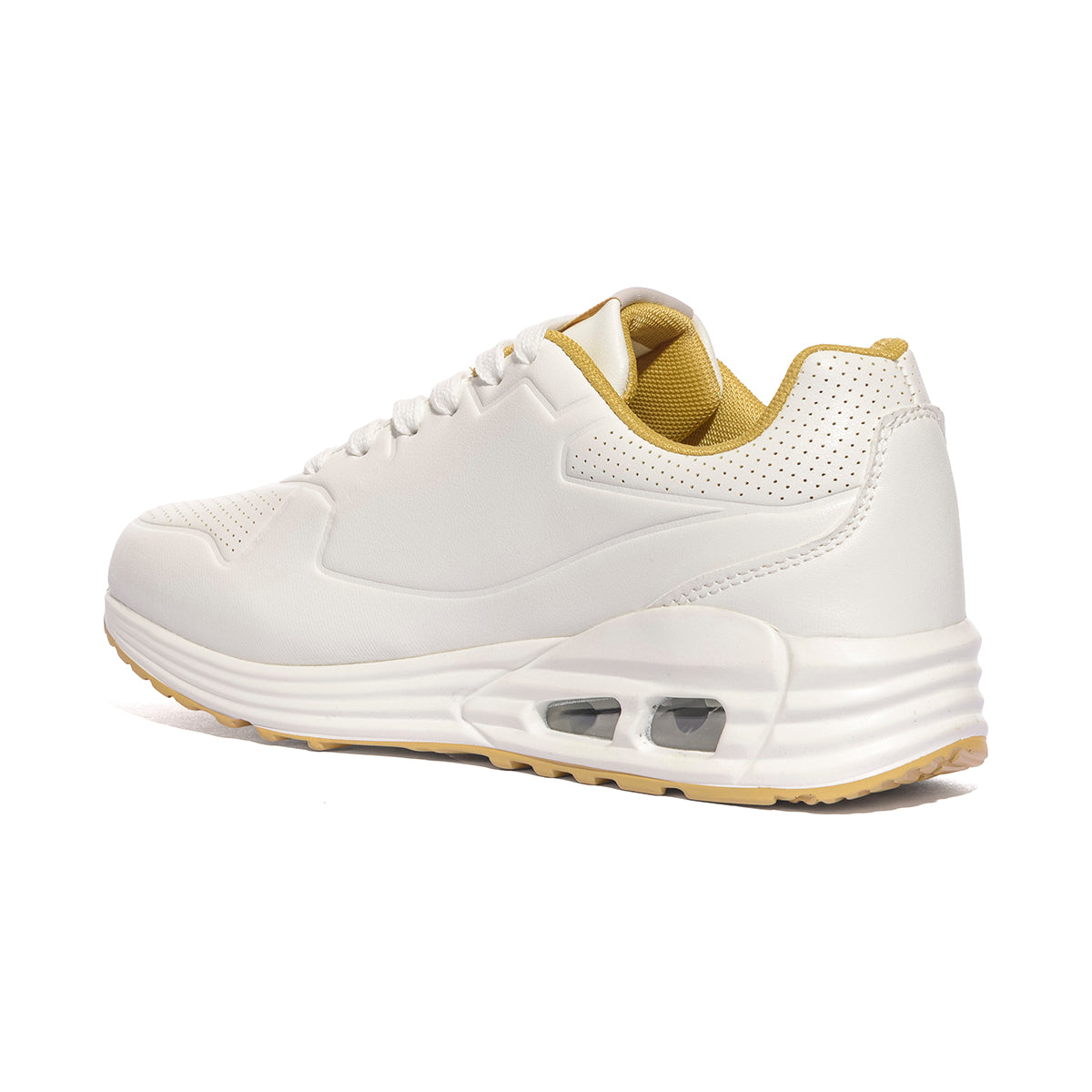 EVERLAST EV-822 WHITE BEIGE GUM Sneakers Unisex 