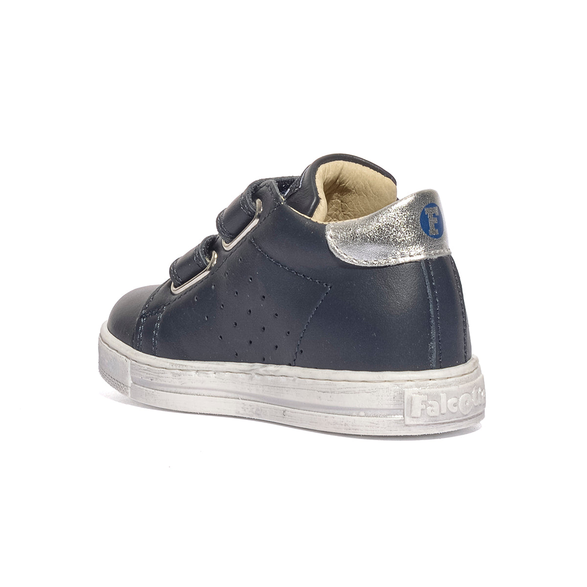 FALCOTTO 0012014118.01.1C19 BLUE SILVER Sneakers Bambina 