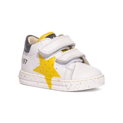 FALCOTTO 0012015346.01.2N15 WHITE YELLOW Sneakers Bambino 
