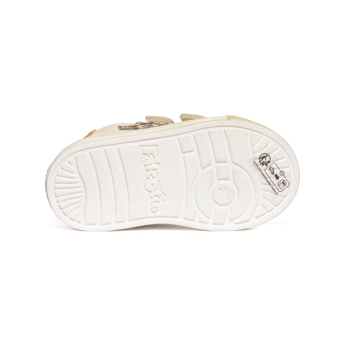 FALCOTTO 0012015350.A6.2N55 BIANCO Sneakers Bambina 