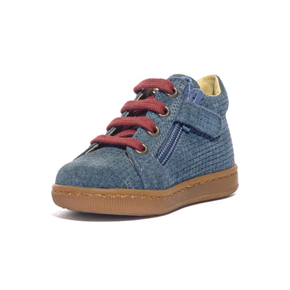 FALCOTTO 0012015572.35.1G89 BLEU Sneakers Bambino 