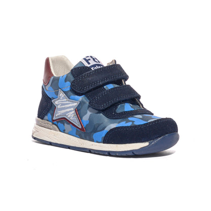 FALCOTTO 0012015873.03.1C23 BLEU Sneakers Bambino 