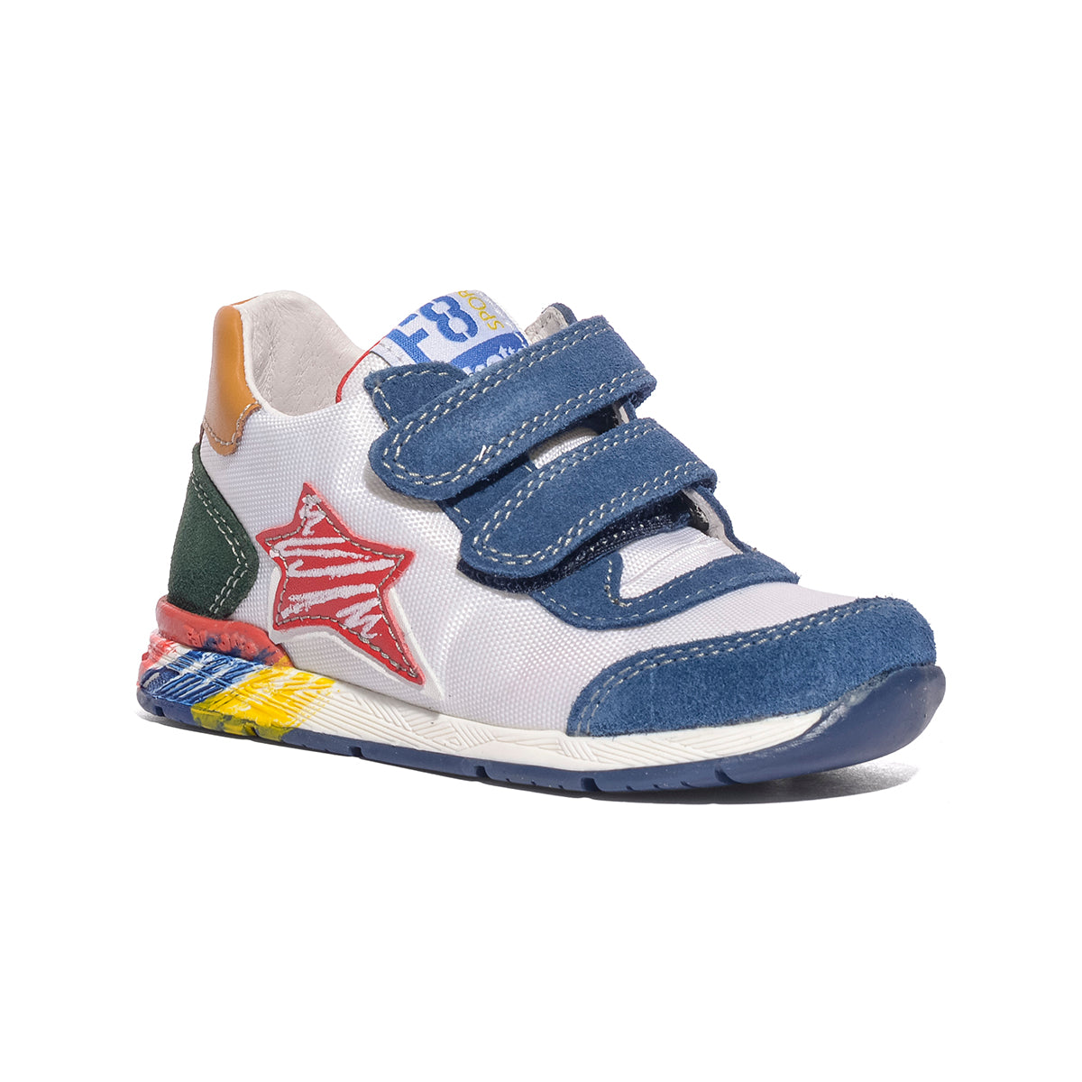FALCOTTO 0012015873.10.1B55 GREY AZURE Sneakers Bambino 