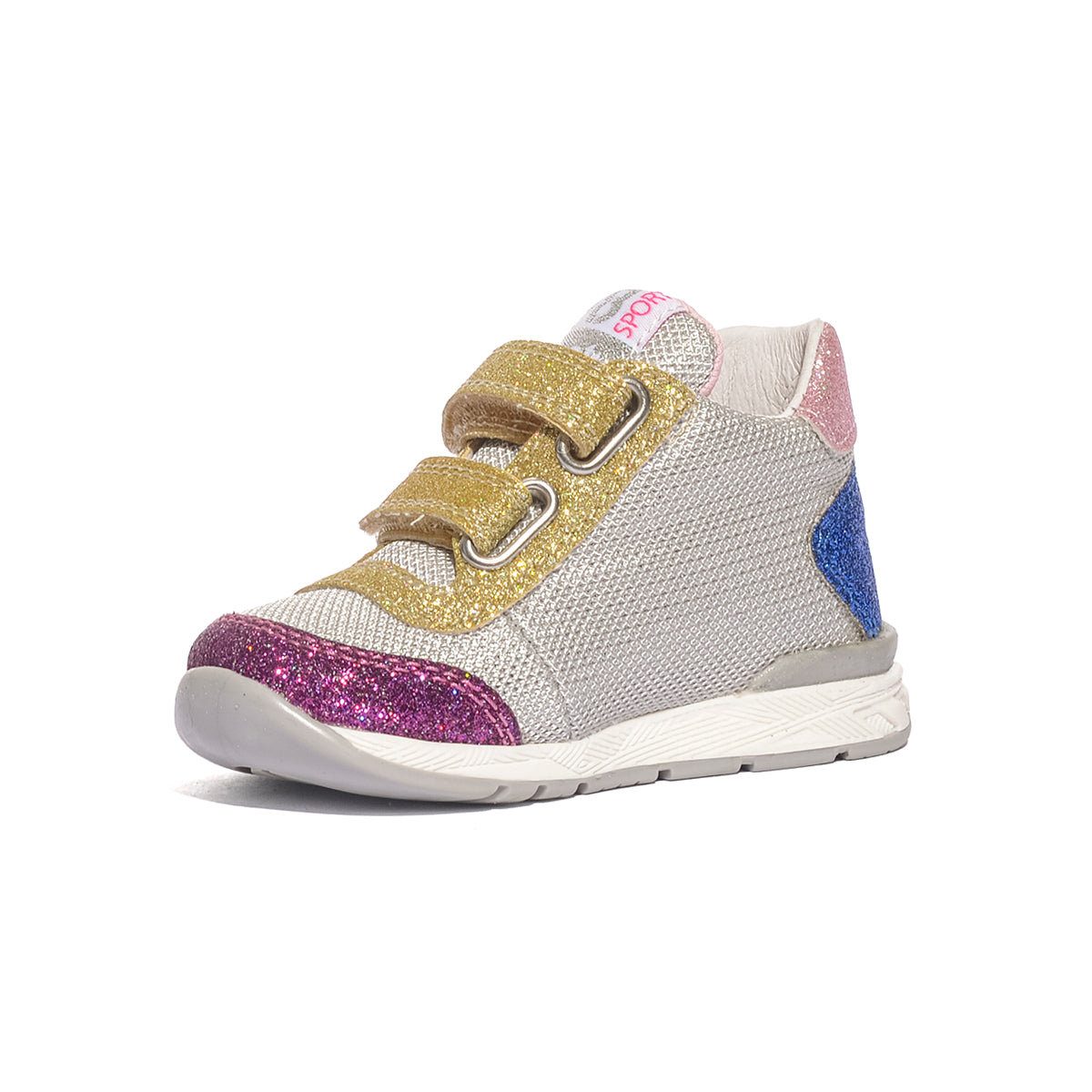 FALCOTTO 0012015873.12.1Q16 SILVER PLATINUM Sneakers Bambina 