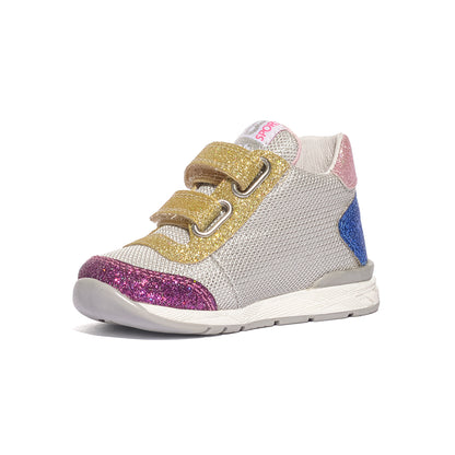 FALCOTTO 0012015873.12.1Q16 SILVER PLATINUM Sneakers Bambina 