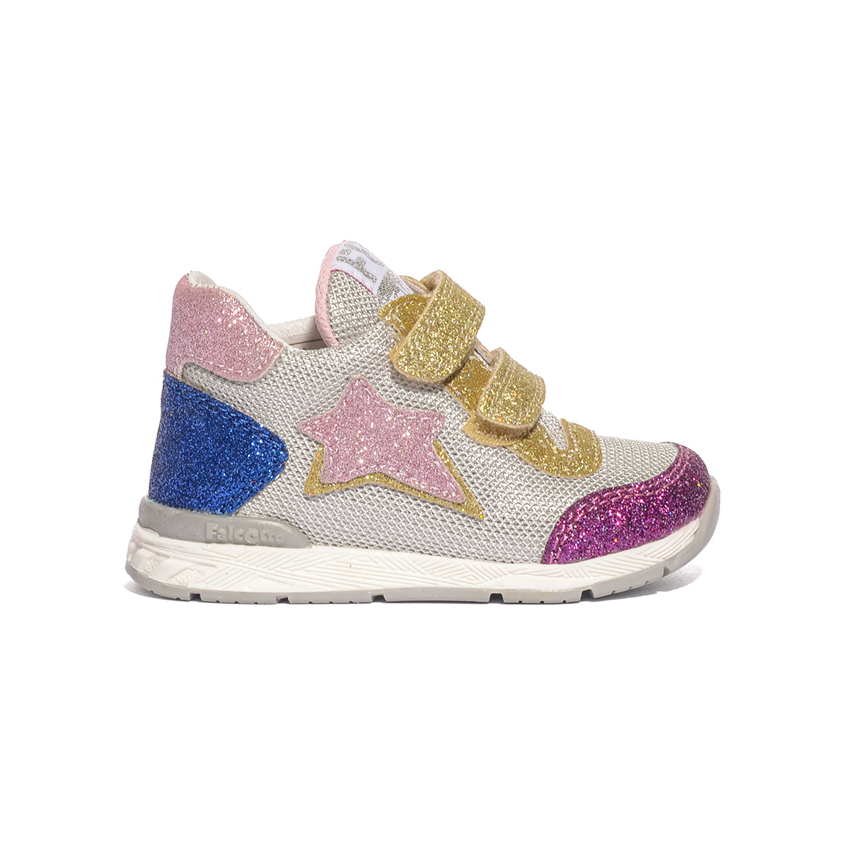 FALCOTTO 0012015873.12.1Q16 SILVER PLATINUM Sneakers Bambina 