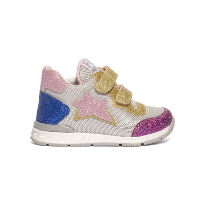 FALCOTTO 0012015873.12.1Q16 SILVER PLATINUM Sneakers Bambina 