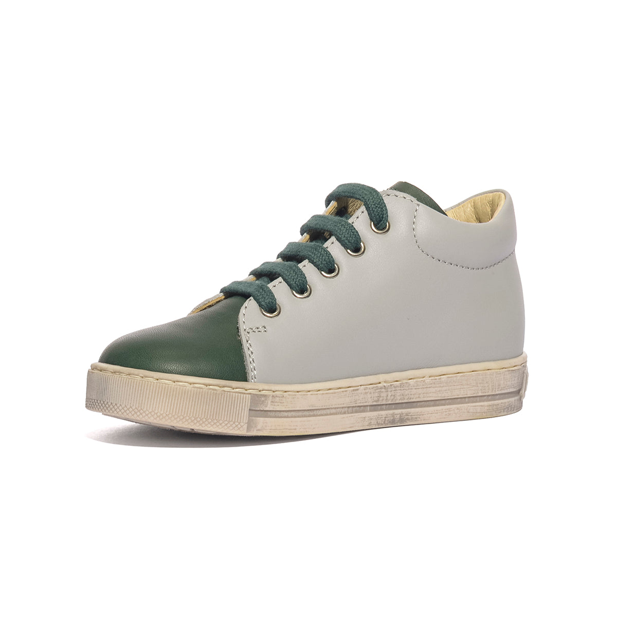 FALCOTTO 0012016189.03.1F87 GREEN BOTTLE WHITE Sneakers Bambino 
