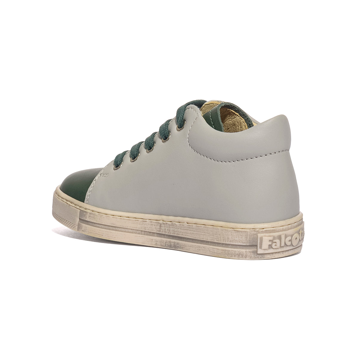 FALCOTTO 0012016189.03.1F87 GREEN BOTTLE WHITE Sneakers Bambino 