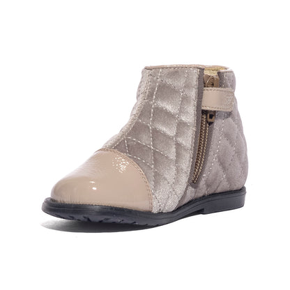 FALCOTTO 0012017133.02.0D12 TAUPE Stivaletti Bambina 