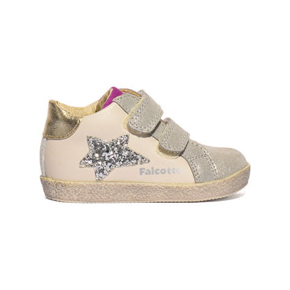 FALCOTTO 0012017157.17.2Q06 ARGENTO NICHEL Sneakers Bambina 