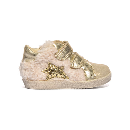 FALCOTTO 0012017157.21.1Q03 PLATINUM BEIGE Sneakers Bambina 
