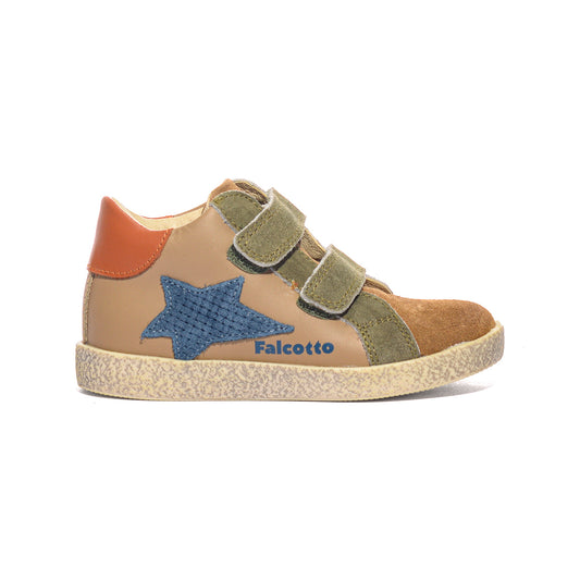 FALCOTTO 0012017157.24.3D58 MARRONE Sneakers Bambino 
