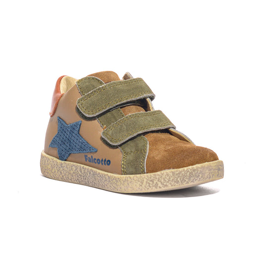FALCOTTO 0012017157.24.3D58 MARRONE Sneakers Bambino 