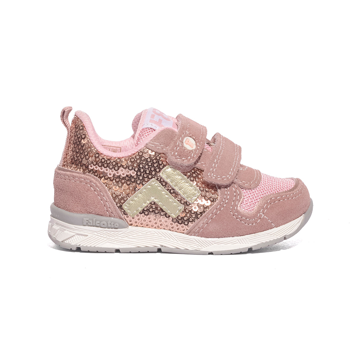 FALCOTTO 0012017419.10.1M35 ROSE PLATINUM Sneakers Bambina 