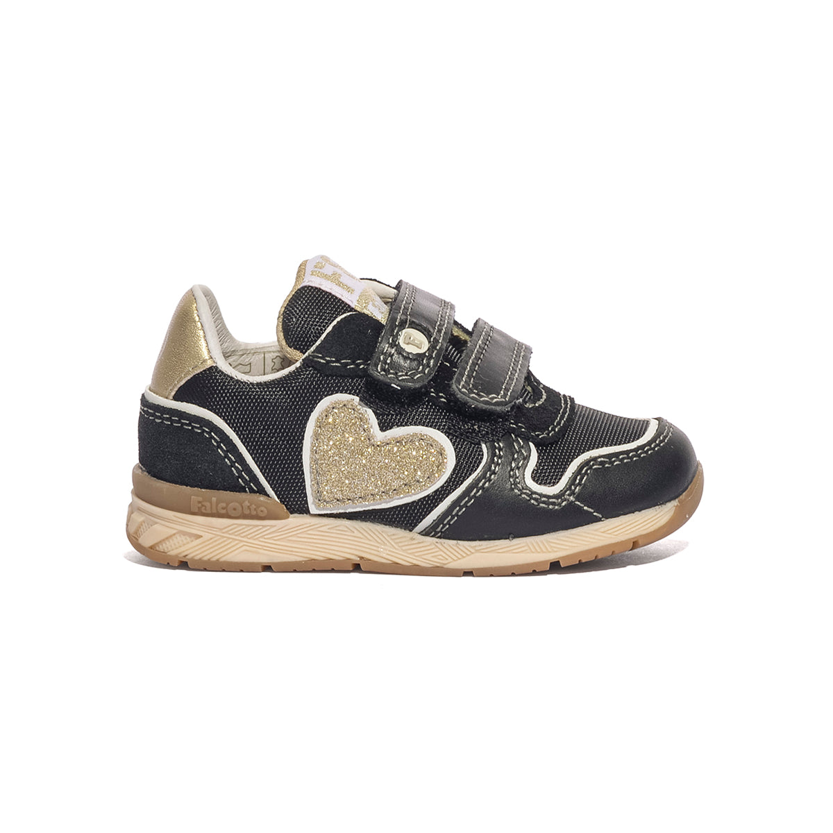 FALCOTTO 0012018600.03.1A09 BLACK PLATINUM Sneakers Bambina 