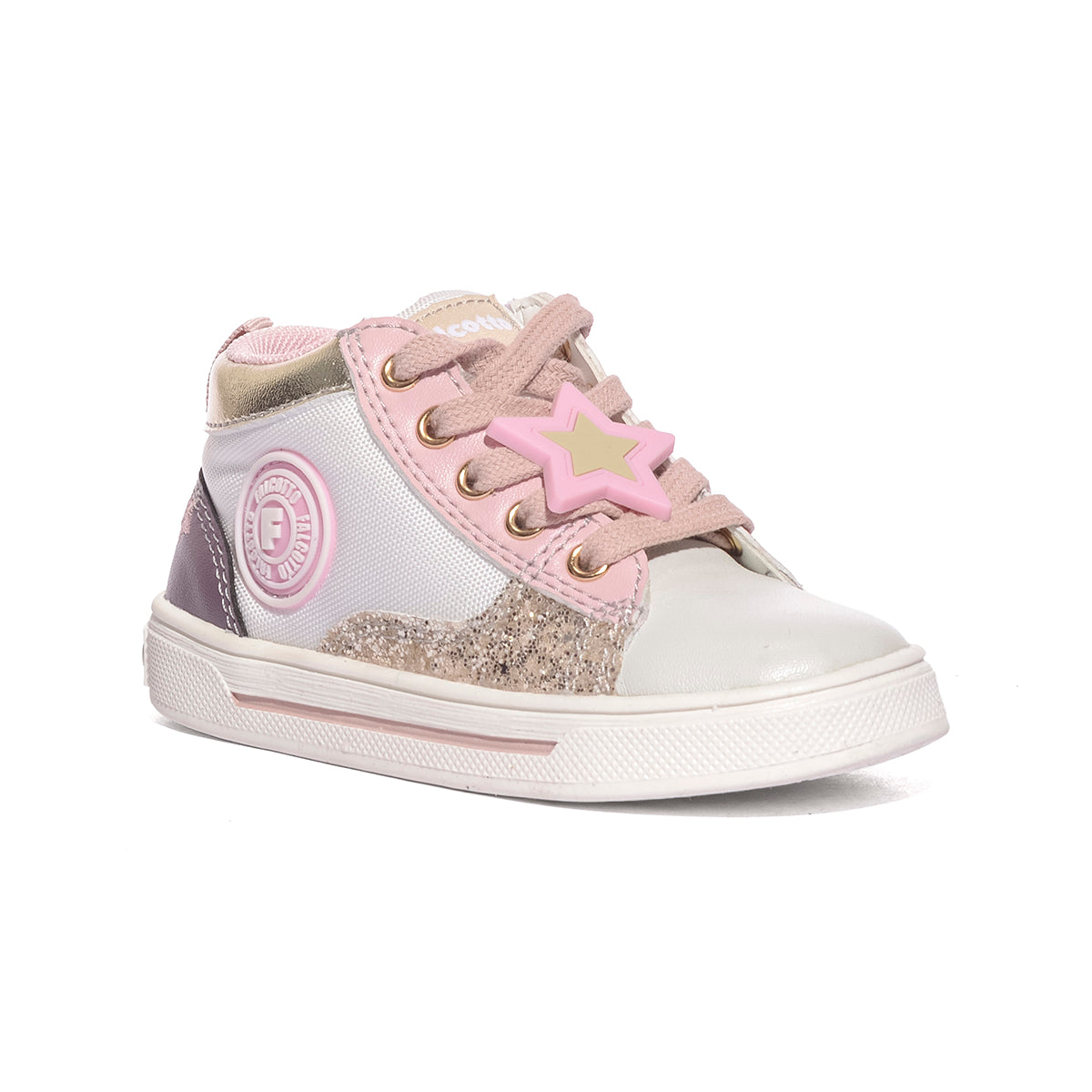 FALCOTTO 0012019054.05.1N39 WHITE PINK Sneakers Bambina 