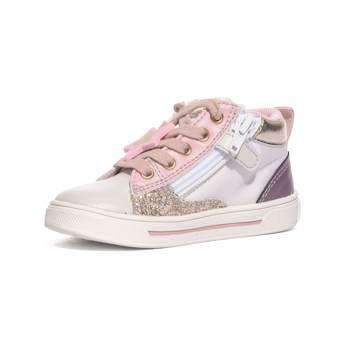 FALCOTTO 0012019054.05.1N39 WHITE PINK Sneakers Bambina 