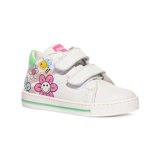 FALCOTTO 0012019226.01.0N01 BIANCO Sneakers Bambina 