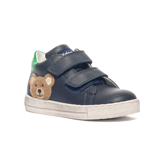 FALCOTTO 0012019690.01.2C56 BLEU Sneakers Bambino 