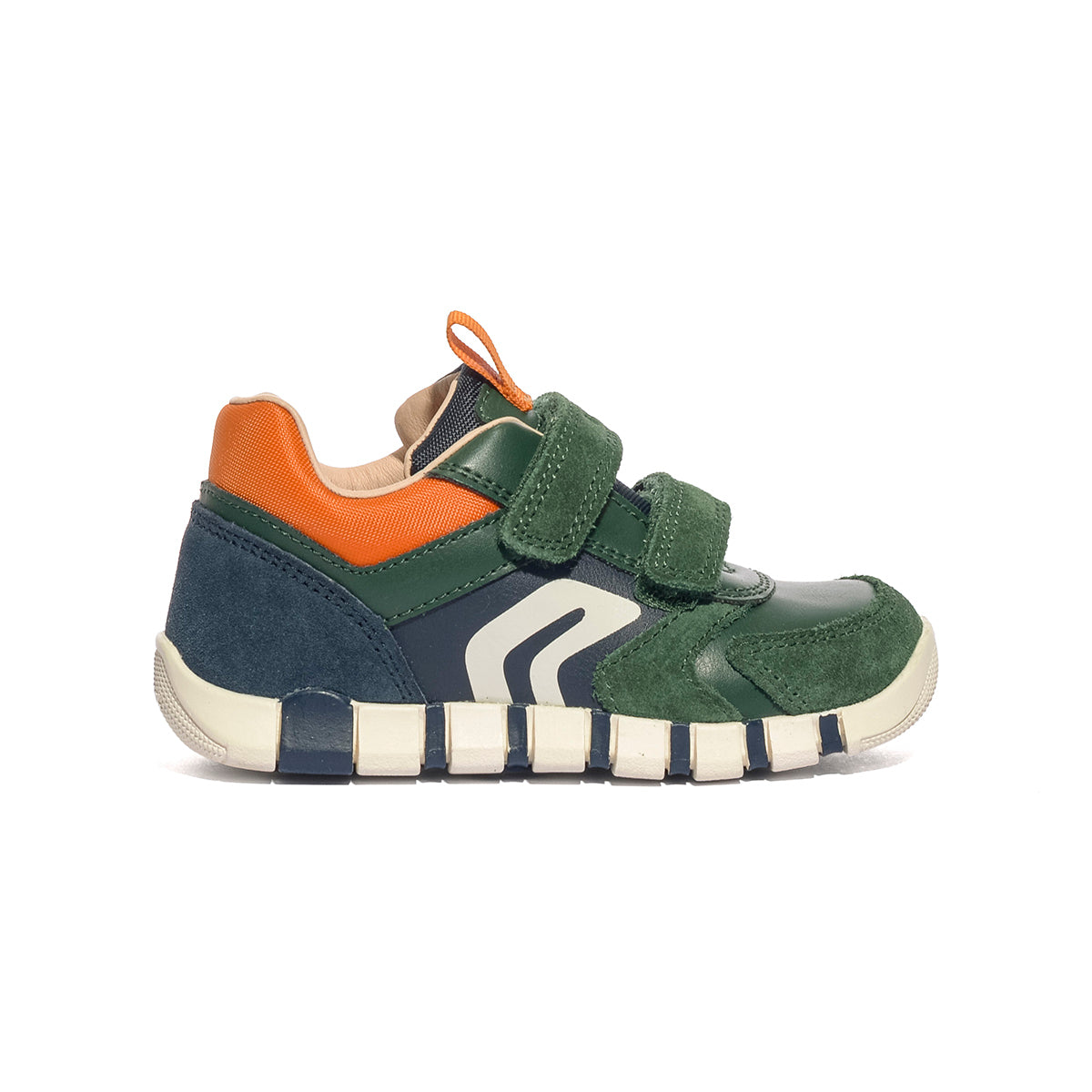 GEOX B3555D FOREST/ORANGE C3P2T PRIMI PASSI Bambino 