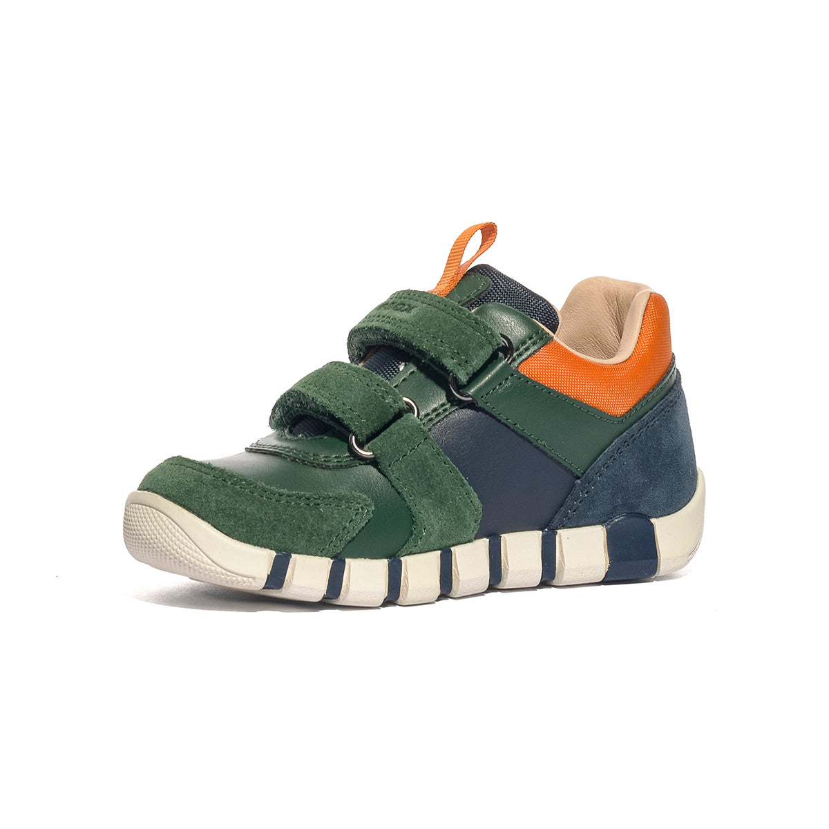 GEOX B3555D FOREST/ORANGE C3P2T PRIMI PASSI Bambino 