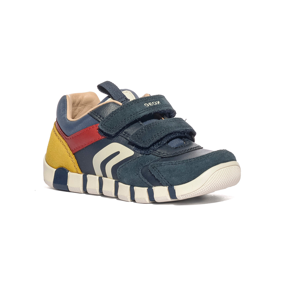 GEOX B3555D NAVY/DK RED C4244 PRIMI PASSI Bambino 