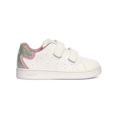 GEOX B365MA WHITE/ROSE C0674 Sneakers Bambina 