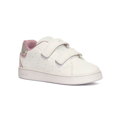 GEOX B365MA WHITE/ROSE C0674 Sneakers Bambina 