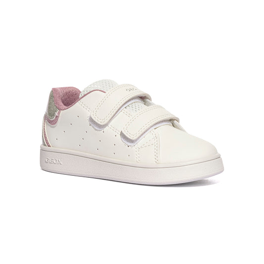 GEOX B365MA WHITE/ROSE C0674 Sneakers Bambina 