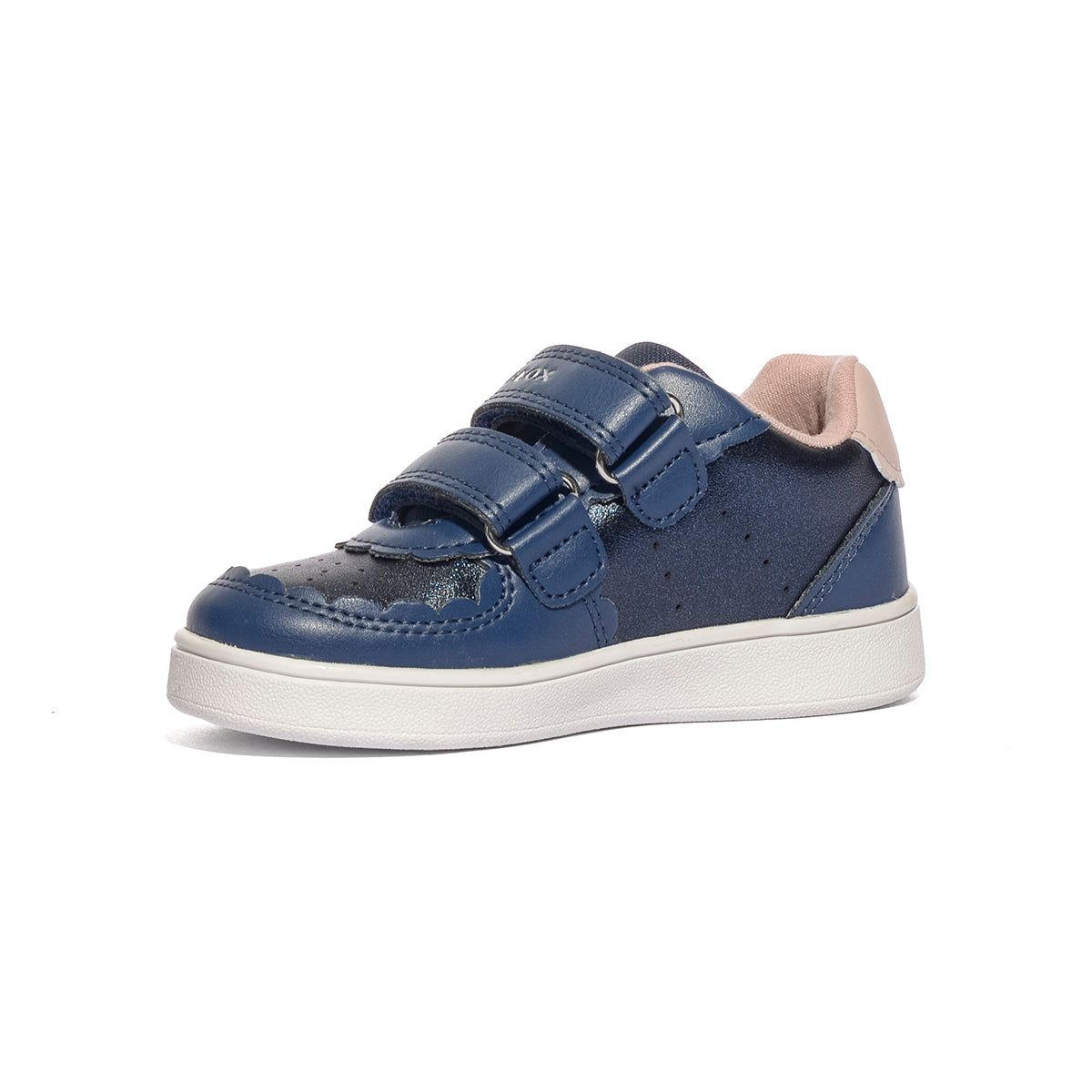 GEOX B555MA NAVY/LT ROSE CF48W Sneakers Bambina 