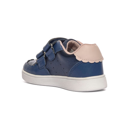 GEOX B555MA NAVY/LT ROSE CF48W Sneakers Bambina 