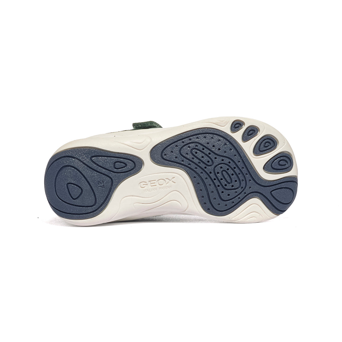 GEOX B660KA FOREST/WHITE C3P1Z Sneakers Bambino 