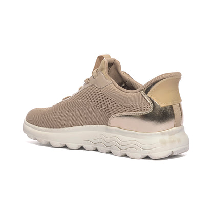 GEOX D557MA LT TAUPE/LT GOLD CH62L Sneakers Donna 