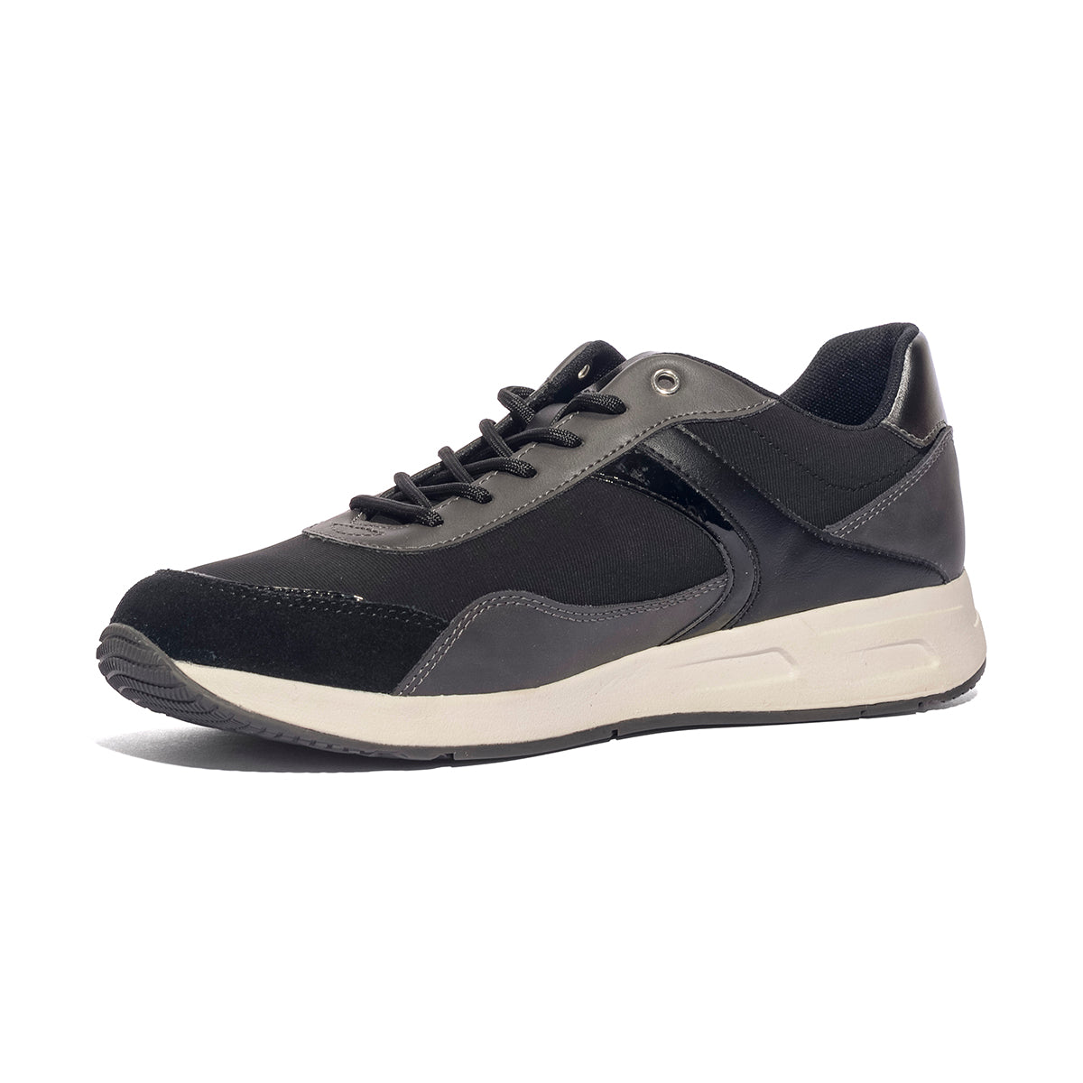 GEOX D65NQA ANTHRACITE/BLACK C9211 Sneakers Donna 