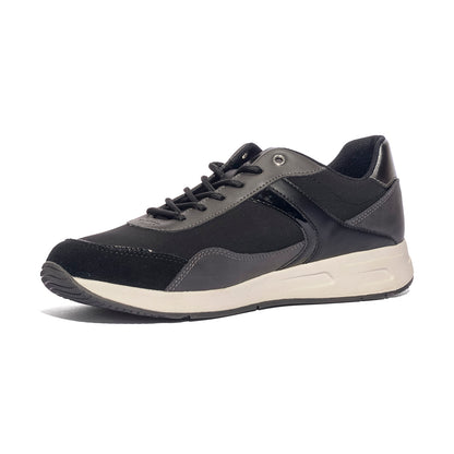 GEOX D65NQA ANTHRACITE/BLACK C9211 Sneakers Donna 