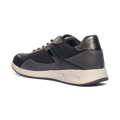 GEOX D65NQA ANTHRACITE/BLACK C9211 Sneakers Donna 