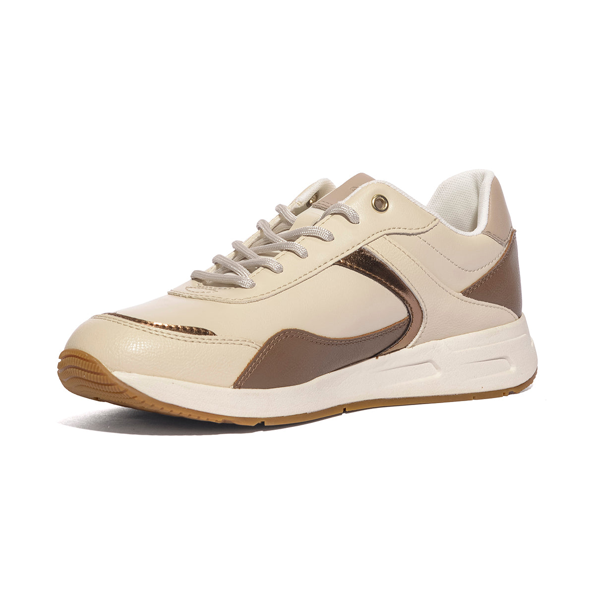 GEOX D65NQA LT SAND/BEIGE C5V5A Sneakers Donna 