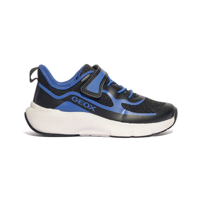 GEOX J65P7F BLACK/ROYAL C0245 Sneakers Bambino 