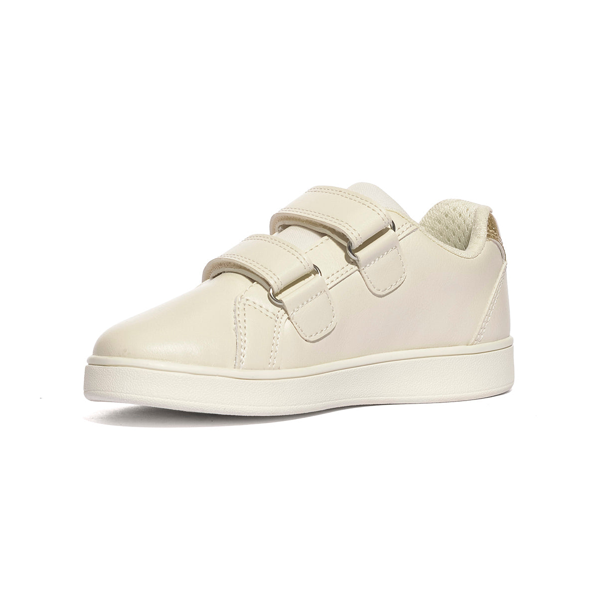 GEOX J66LRG LT IVORY/GOLD C1M2X Sneakers Bambina 