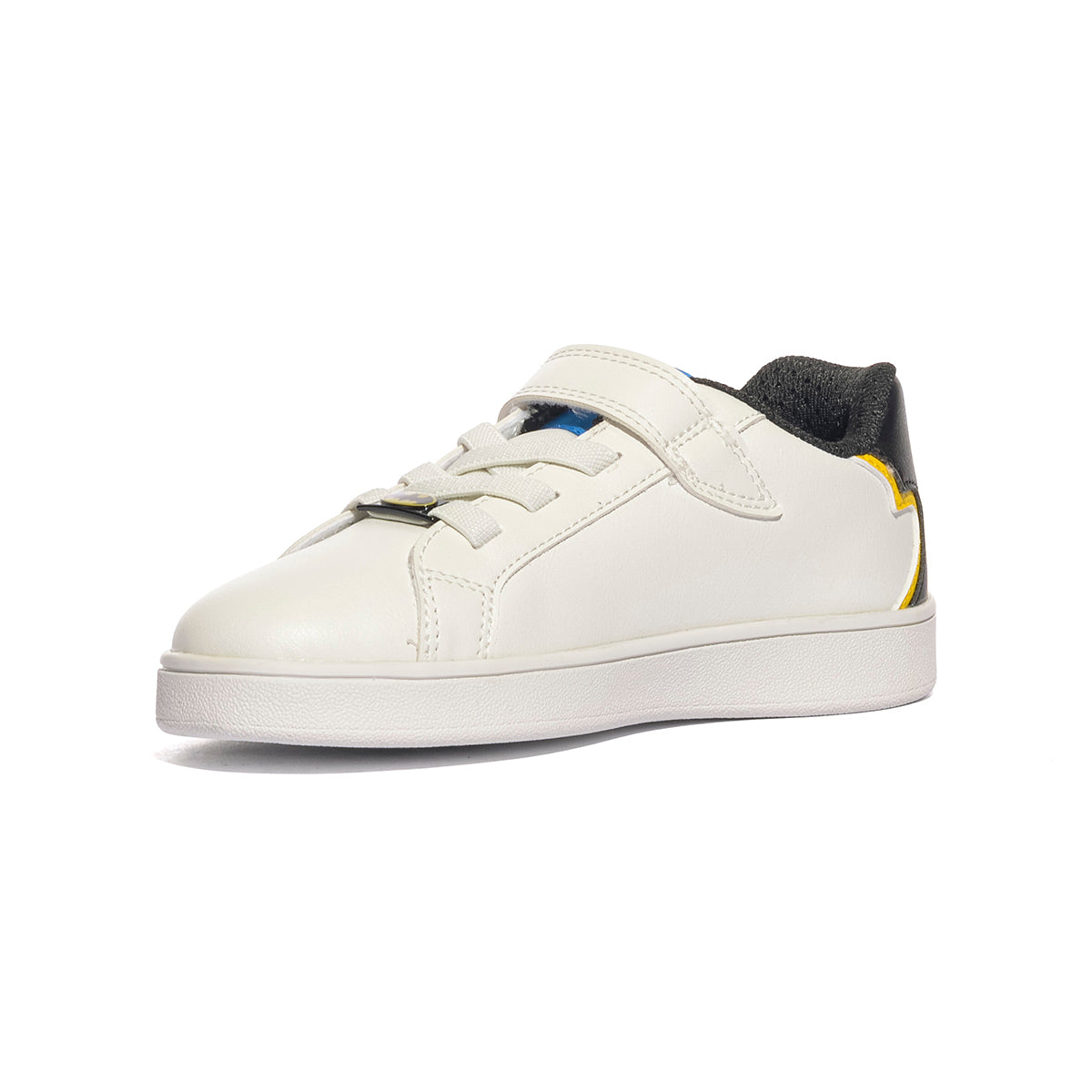 GEOX J66LSE WHITE/BLACK C0404 Sneakers Bambino 