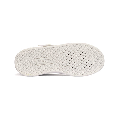 GEOX J66LSE WHITE/BLACK C0404 Sneakers Bambino 