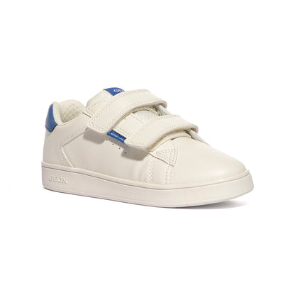 GEOX J66LSG WHITE/ROYAL C0556 Sneakers Bambino 