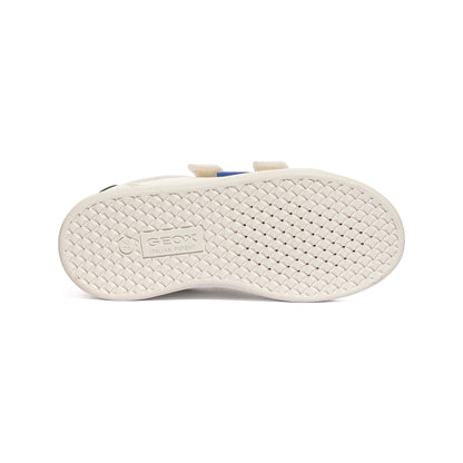 GEOX J66LSG WHITE/ROYAL C0556 Sneakers Bambino 