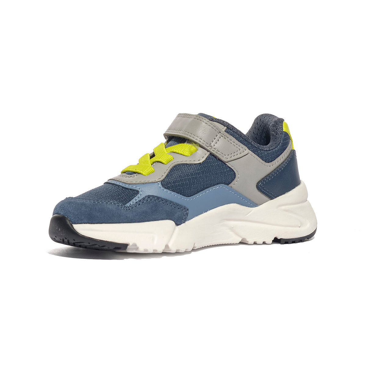 GEOX J66MQA DENIM/GREY C4189 Sneakers Bambino 