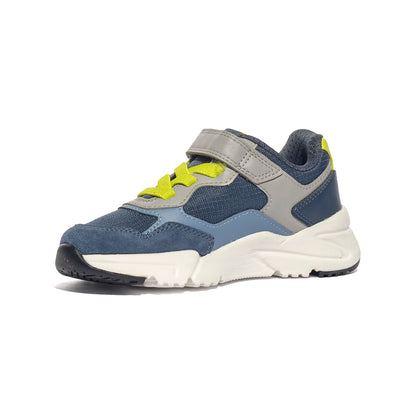 GEOX J66MQA DENIM/GREY C4189 Sneakers Bambino 